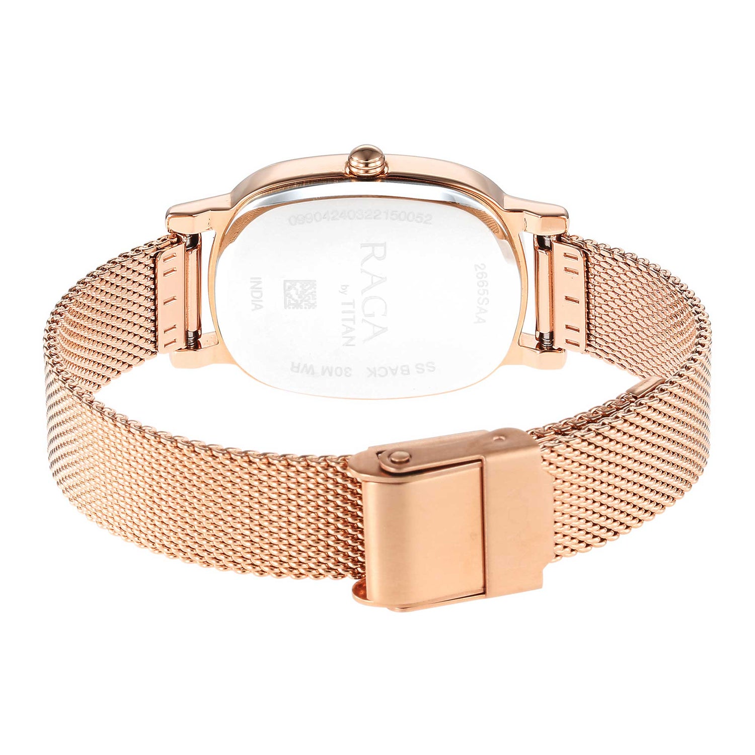 Titan Raga Viva Brown Dial Analogue Stainless Steel Strap Watch for Women-PEROZ Accessories