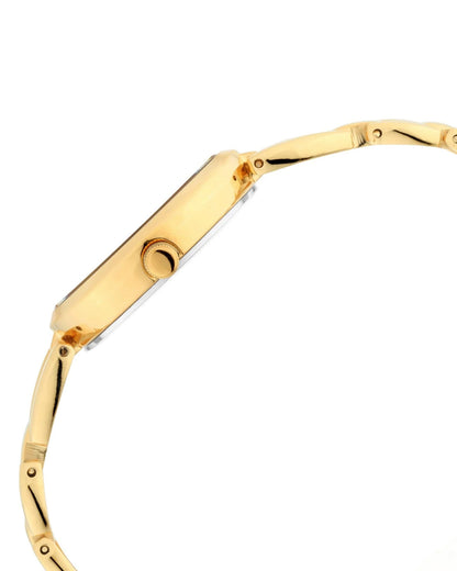 Titan Raga Viva Golden Dial Analogue with Date Metal Strap Watch for Women-PEROZ Accessories