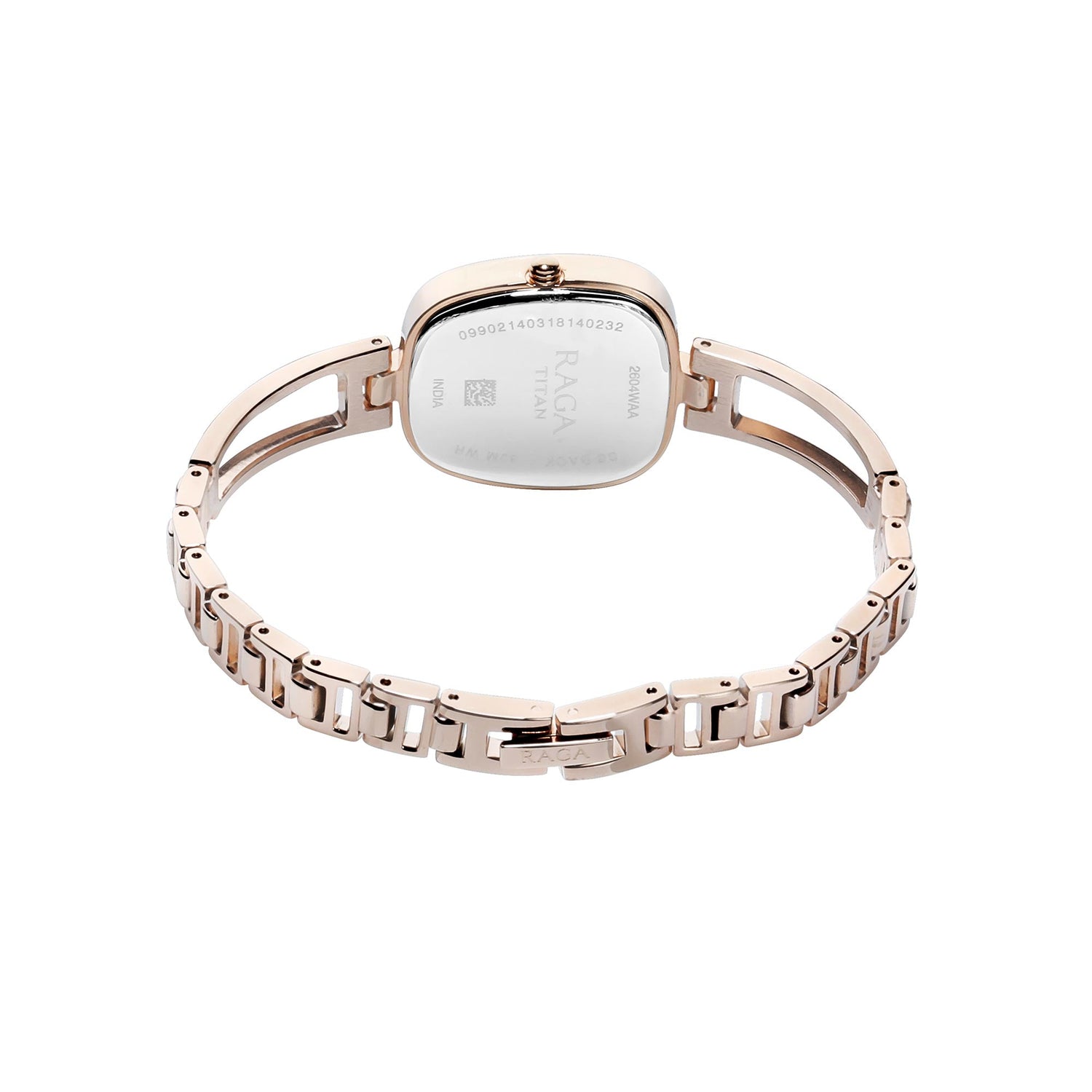 Titan Raga Viva Grey Dial Analogue Rose Gold Metal Strap watch for Women-PEROZ Accessories