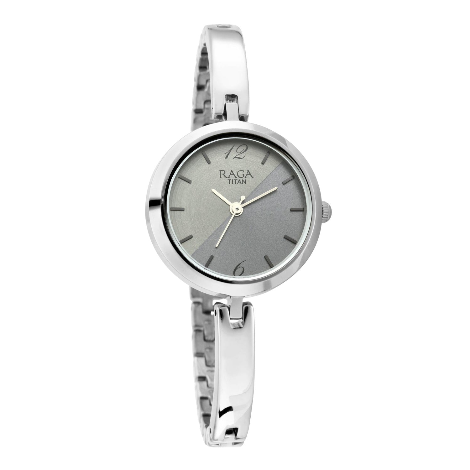 Titan Raga Viva Silver Dial Women Watch With Metal Strap-PEROZ Accessories
