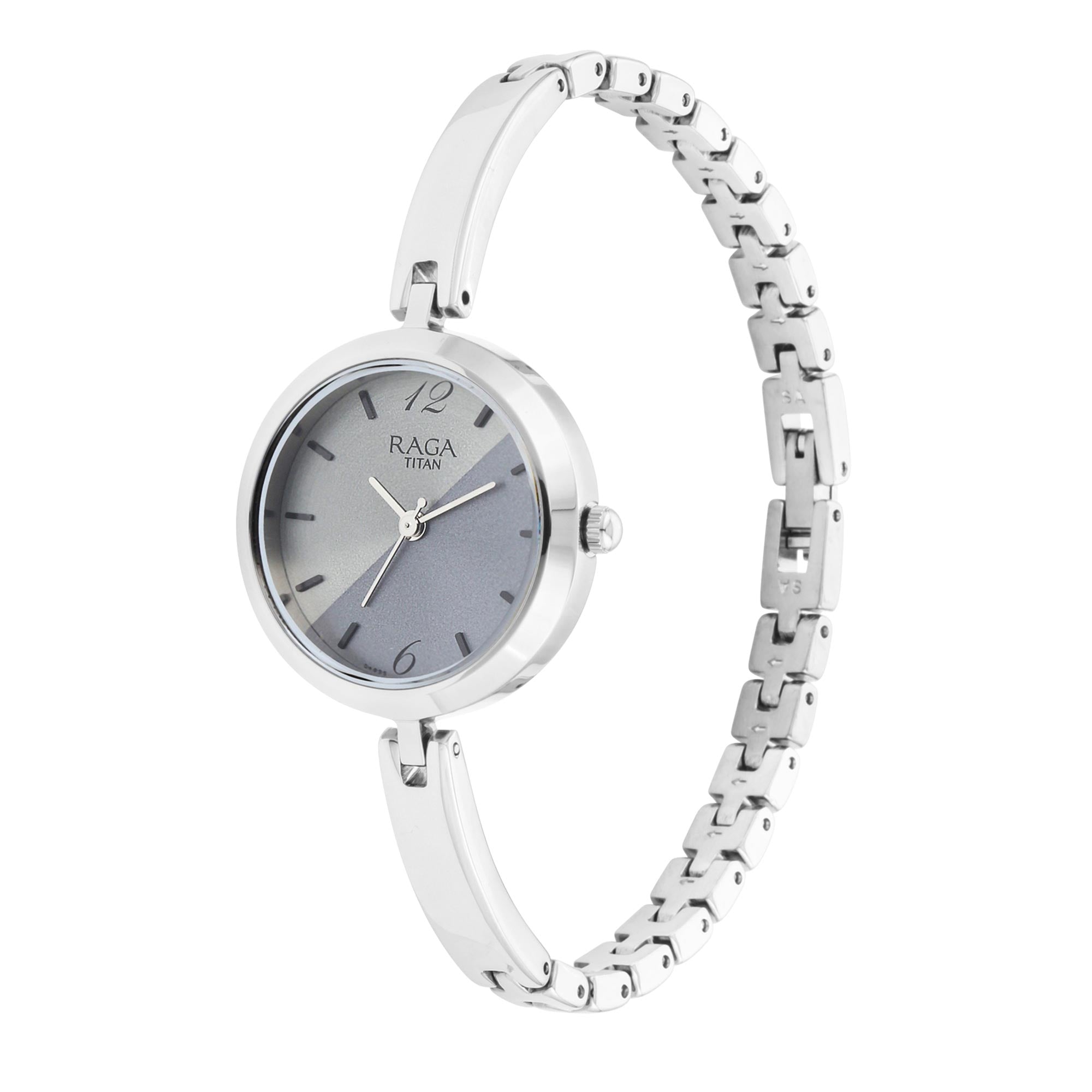 Titan Raga Viva Silver Dial Women Watch With Metal Strap-PEROZ Accessories
