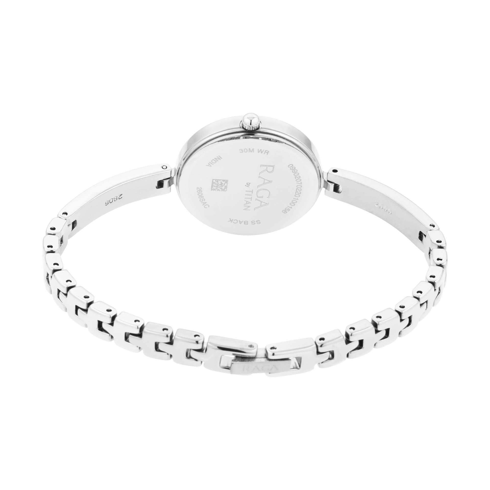 Titan Raga Viva Silver Dial Women Watch With Metal Strap-PEROZ Accessories