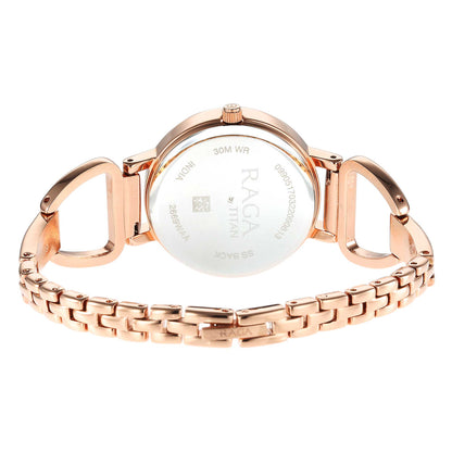 Titan Silver Dial Quartz Analogue with Date Watch for Women-PEROZ Accessories