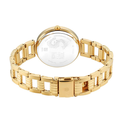 Titan Tet Red Dial Analogue Stainless steel Strap Watch for Men-PEROZ Accessories