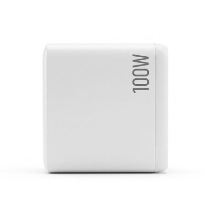 Devanti USB C Charger 100W Fast Charger 4 Port GaN Desktop Station White-Electronics > Battery Chargers &amp; Power > Power Banks &amp; Chargers-PEROZ Accessories