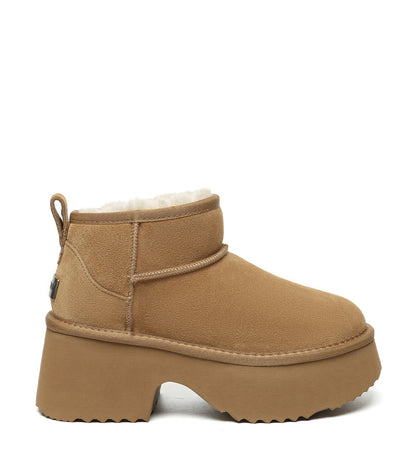 EVERAU Ariel Platform UGG Boots - UEA3014-PEROZ Accessories