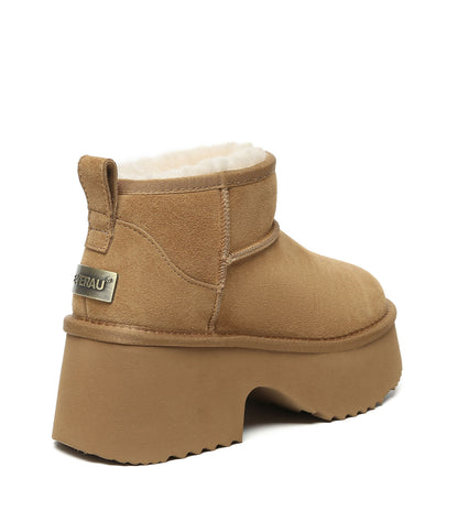 EVERAU Ariel Platform UGG Boots - UEA3014-PEROZ Accessories