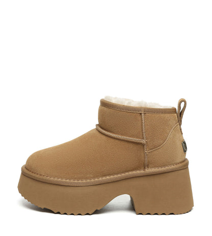 EVERAU Ariel Platform UGG Boots - UEA3014-PEROZ Accessories