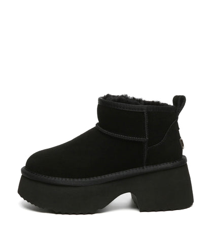 EVERAU Ariel Platform UGG Boots - UEA3014-PEROZ Accessories