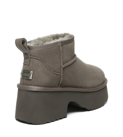 EVERAU Ariel Platform UGG Boots - UEA3014-PEROZ Accessories