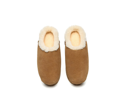 UGG EVERAU® UGG Slippers Sheepskin Wool Chunky Ankle Euro Loaf Pablo-PEROZ Accessories