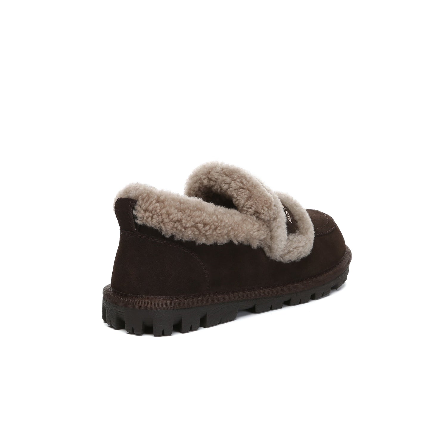 AUSTRALIAN SHEPHERD® UGG Slippers Women Sheepskin Wool Ankle Rilee Loafers-UGG Slippers-PEROZ Accessories