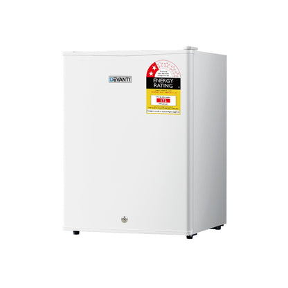 Devanti 60L Upright Freezer Fridge White-Appliances &gt; Fridges-PEROZ Accessories