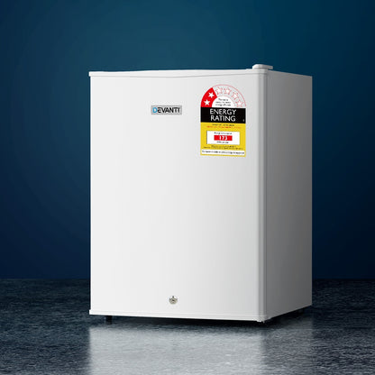Devanti 60L Upright Freezer Fridge White-Appliances &gt; Fridges-PEROZ Accessories