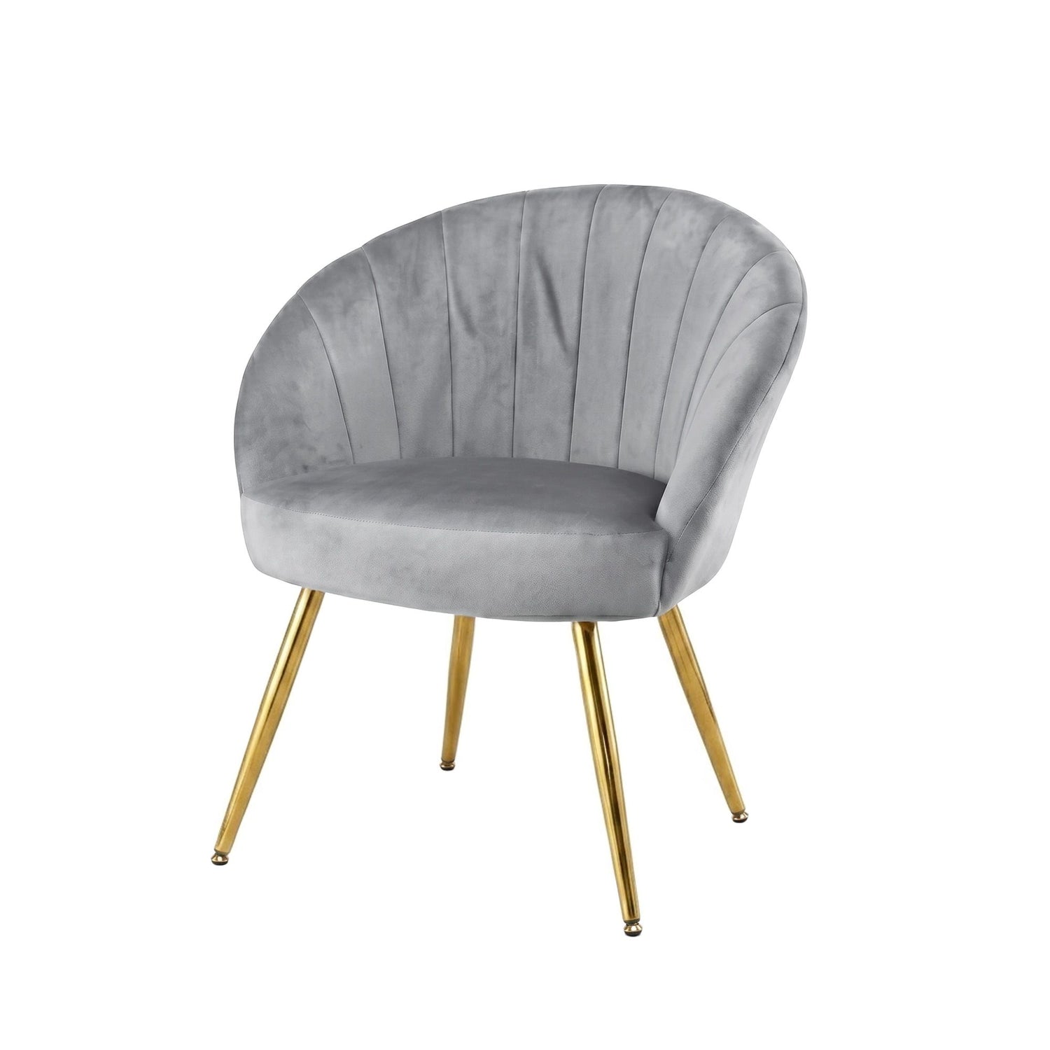 Artiss Armchair Velvet Grey Eloise-Furniture > Living Room-PEROZ Accessories