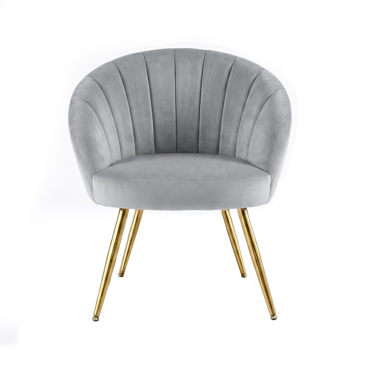 Artiss Armchair Velvet Grey Eloise-Furniture > Living Room-PEROZ Accessories