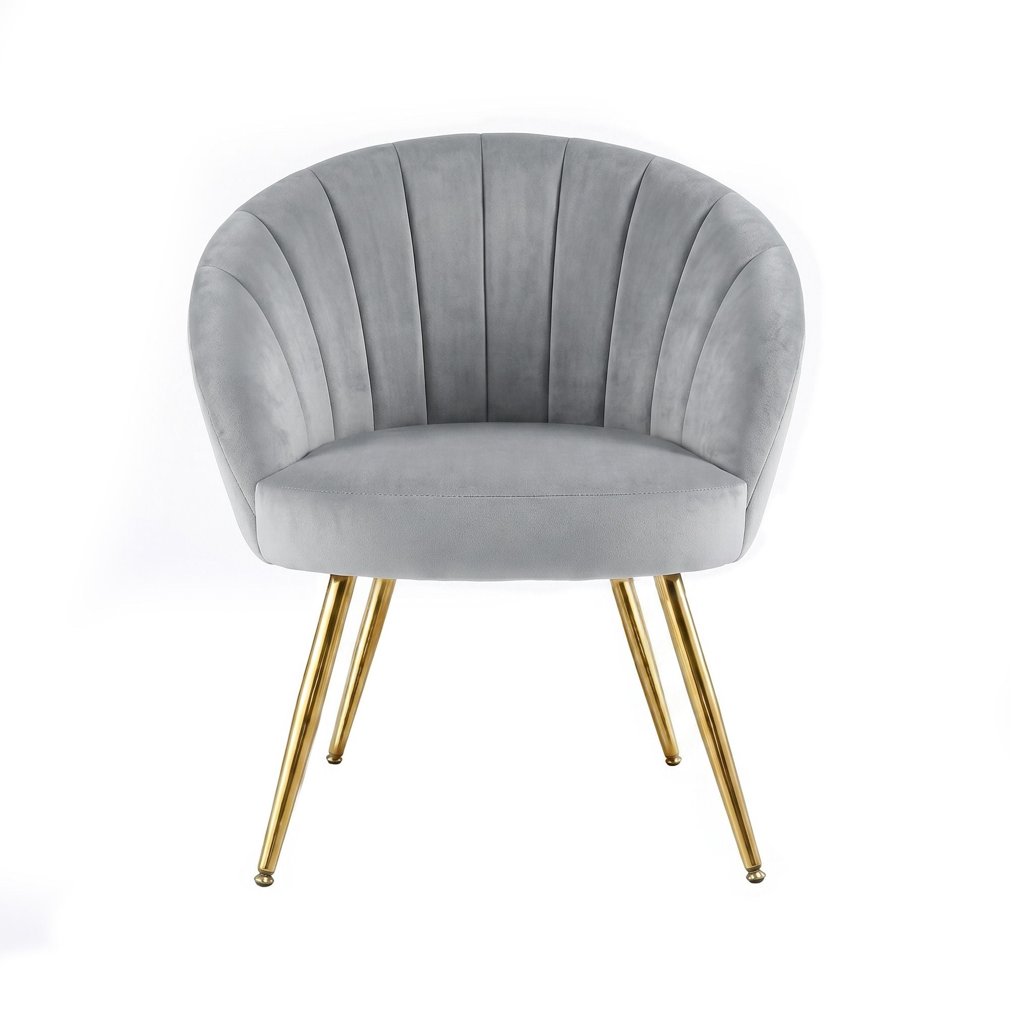 Artiss Armchair Velvet Grey Eloise-Furniture > Living Room-PEROZ Accessories