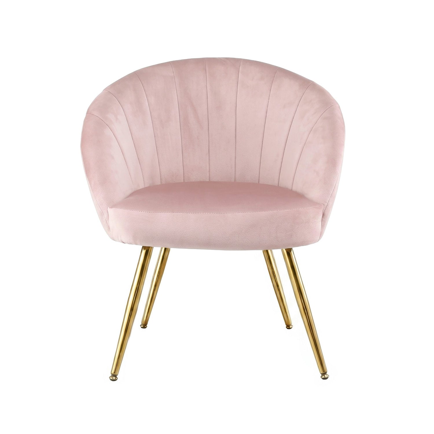 Artiss Armchair Velvet Pink Eloise-Armchairs-PEROZ Accessories