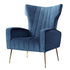 Artiss Armchair Navy Velvet Kate-Armchairs-PEROZ Accessories