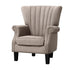 Artiss Armchair Wingback Beige Andrew-Furniture > Living Room-PEROZ Accessories