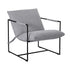 Artiss Armchair Lounge Chair Sling Grey-Furniture > Bar Stools & Chairs > Arm Chairs & Recliners-PEROZ Accessories