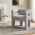 Artiss Armchair Accent Chair Lounge Sofa Couch Boucle Fabric Grey-Furniture > Bar Stools & Chairs > Arm Chairs & Recliners-PEROZ Accessories