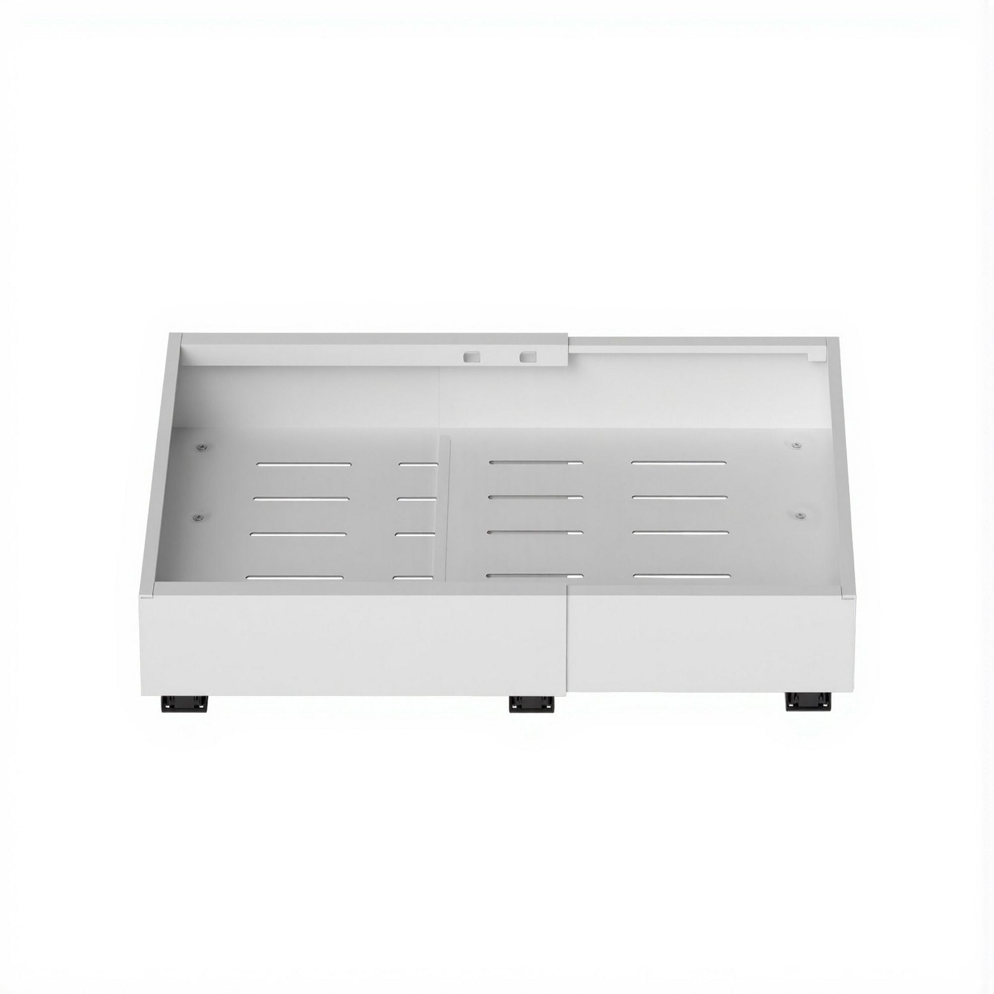 Artiss 2 Pack Pull Out Drawers for Cabinets Expandable Cabinet Organizer White-Furniture > Bathroom > Bathroom Cabinets, Cupboards &amp; Storage-PEROZ Accessories