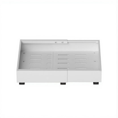 Artiss 2 Pack Pull Out Drawers for Cabinets Expandable Cabinet Organizer White-Furniture > Bathroom > Bathroom Cabinets, Cupboards &amp; Storage-PEROZ Accessories