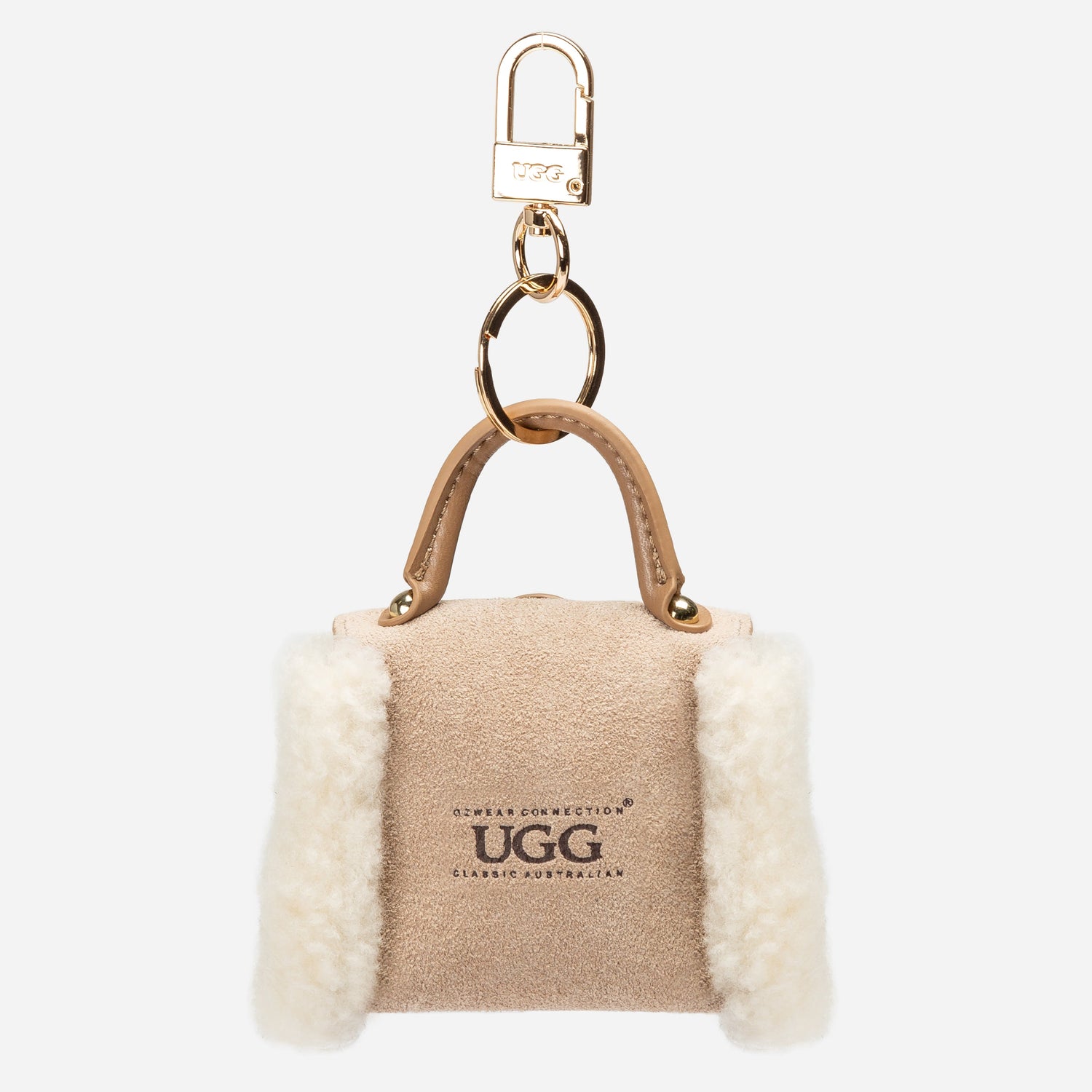 Ugg Airpod Bag Pendant-KEYRING-PEROZ Accessories