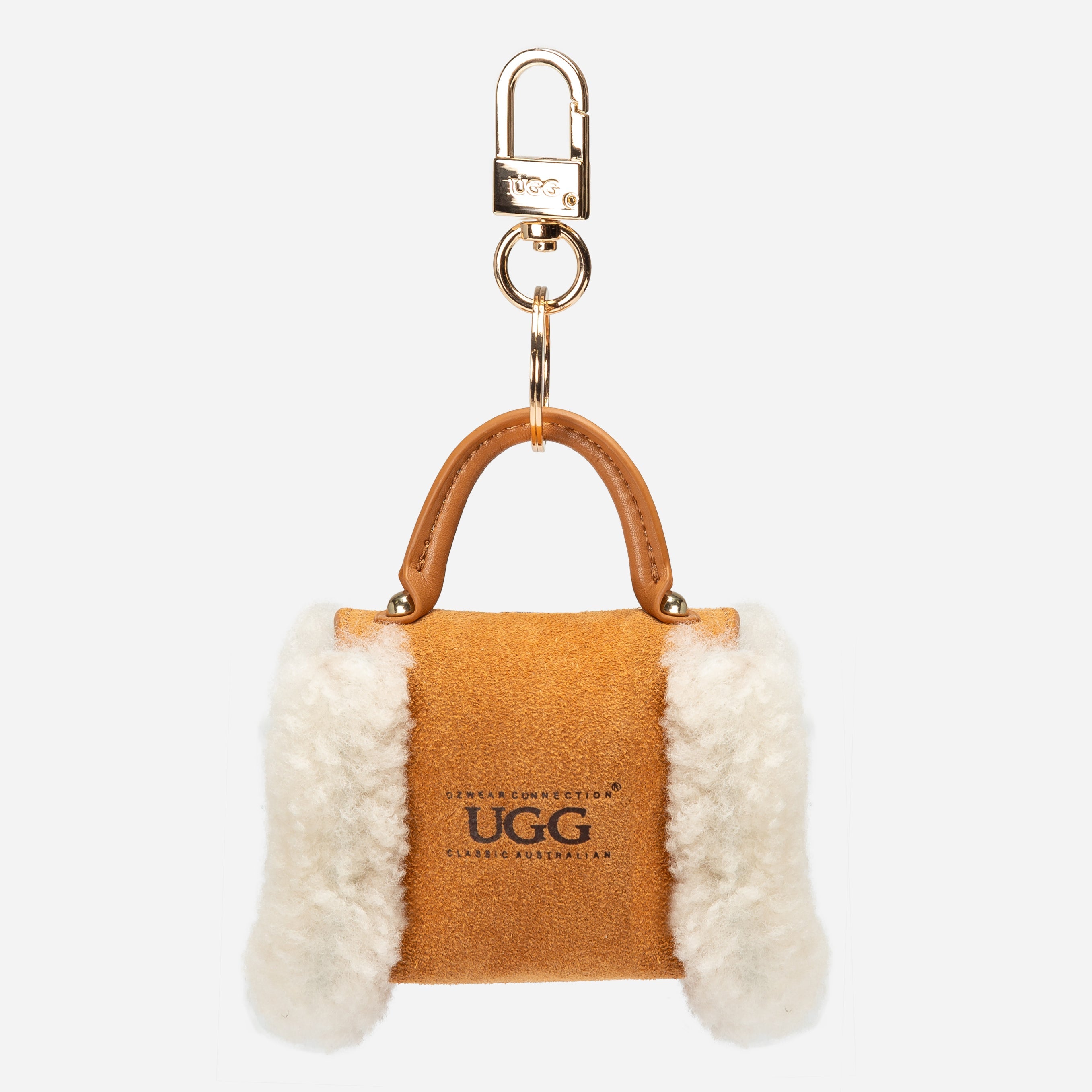 Ugg Airpod Bag Pendant-KEYRING-PEROZ Accessories