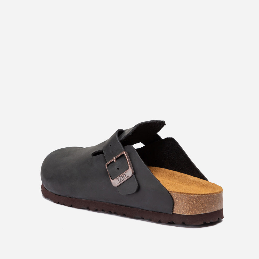 Ugg Aussie Leather Footbed Mens Slipper-PEROZ Accessories