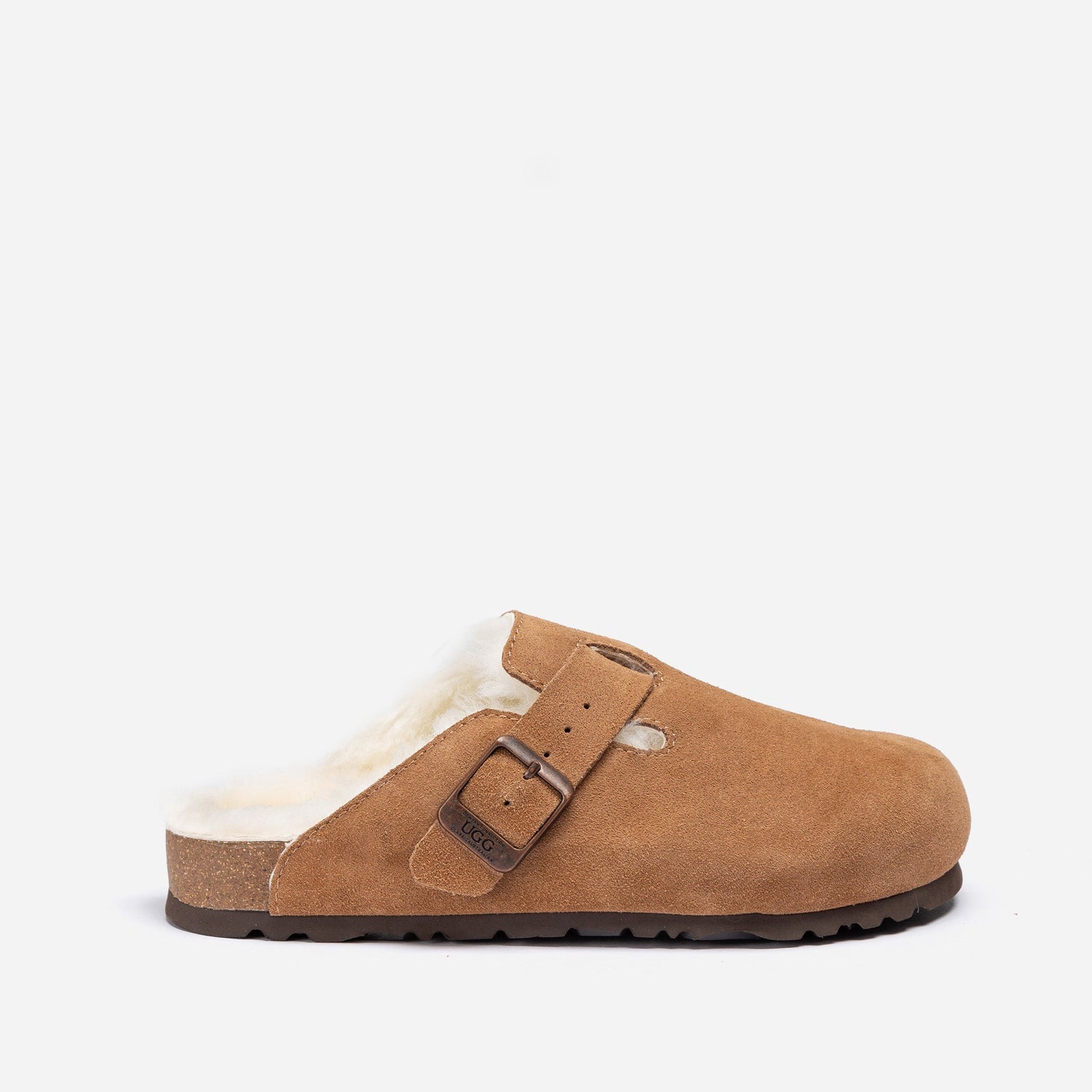 Ugg Aussie Shearling Soft Footbed-Unisex Summer Moccasin-PEROZ Accessories