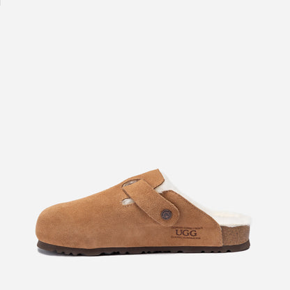 Ugg Aussie Shearling Soft Footbed-Unisex Summer Moccasin-PEROZ Accessories