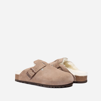 Ugg Aussie Shearling Soft Footbed-Unisex Summer Moccasin-PEROZ Accessories