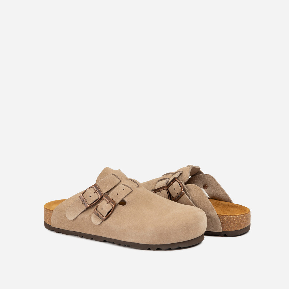 Ugg Aussie Soft Footbed Unisex Slipper (Buckle Straps)-PEROZ Accessories