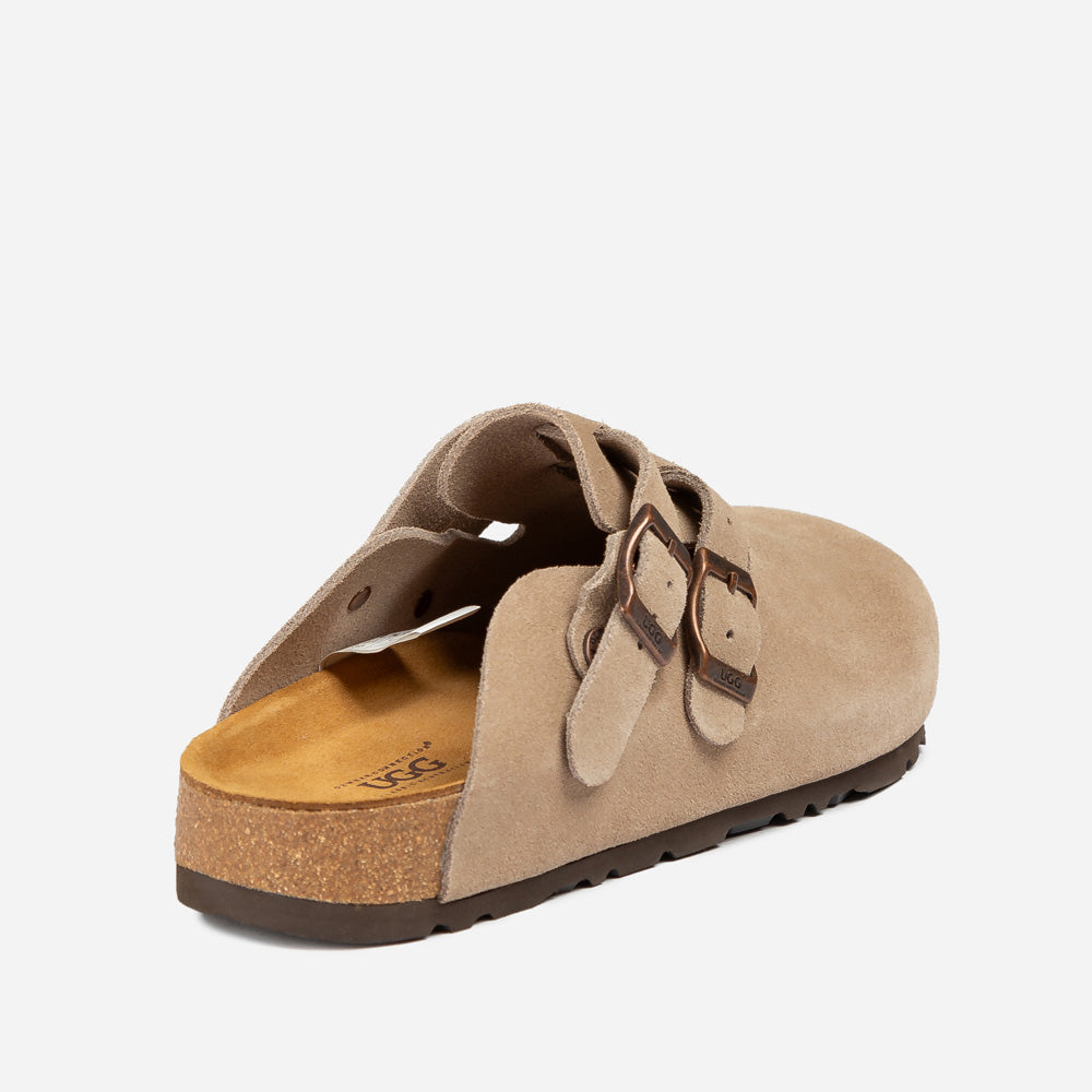 Ugg Aussie Soft Footbed Unisex Slipper (Buckle Straps)-PEROZ Accessories