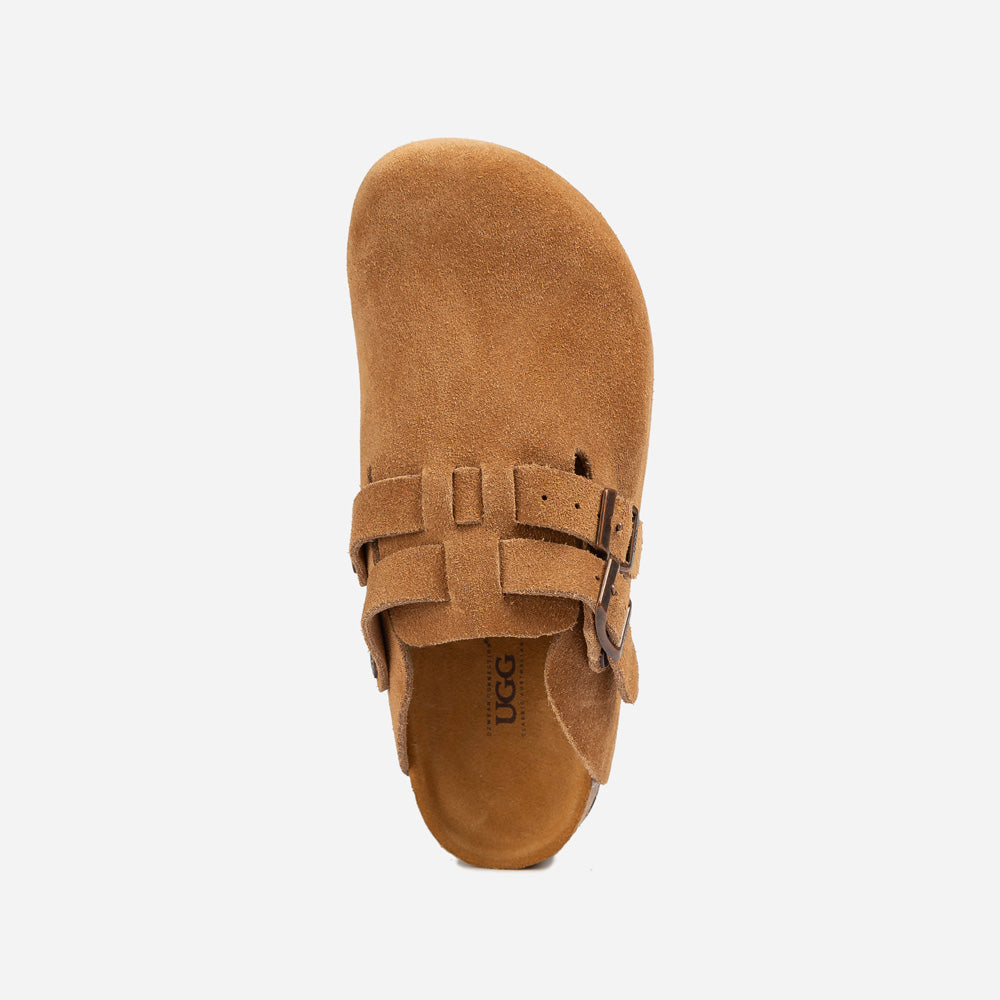 Ugg Aussie Soft Footbed Unisex Slipper (Buckle Straps)-PEROZ Accessories