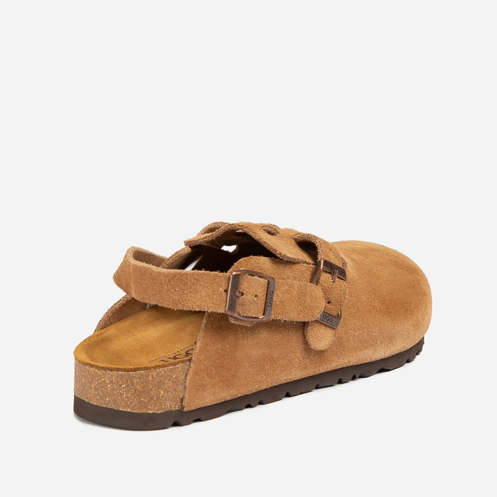 Ugg Aussie Soft Footbed Unisex Slipper (Buckle Straps)-PEROZ Accessories