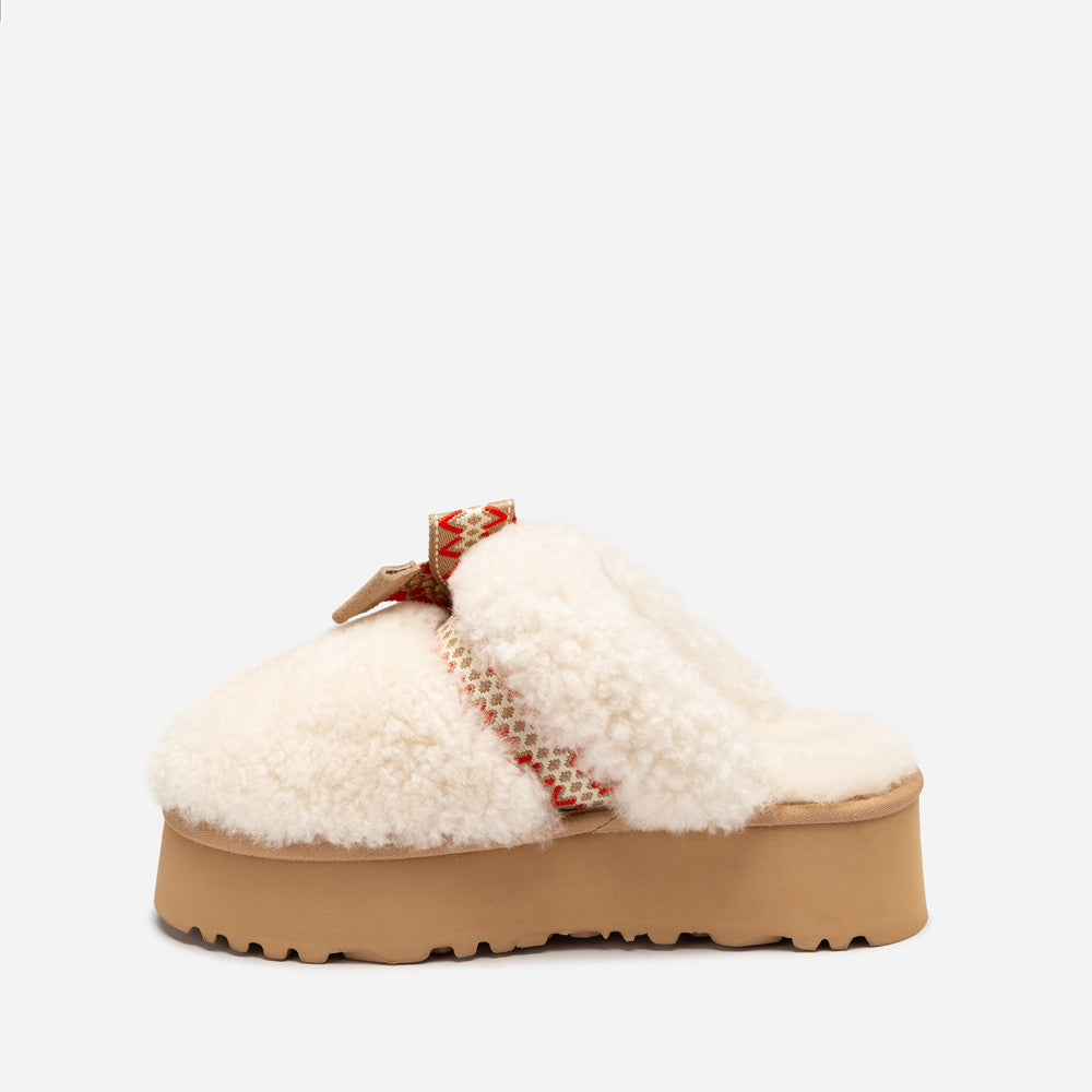 Ugg Cemila Shearling Platform Slipper-Women Slippers-PEROZ Accessories