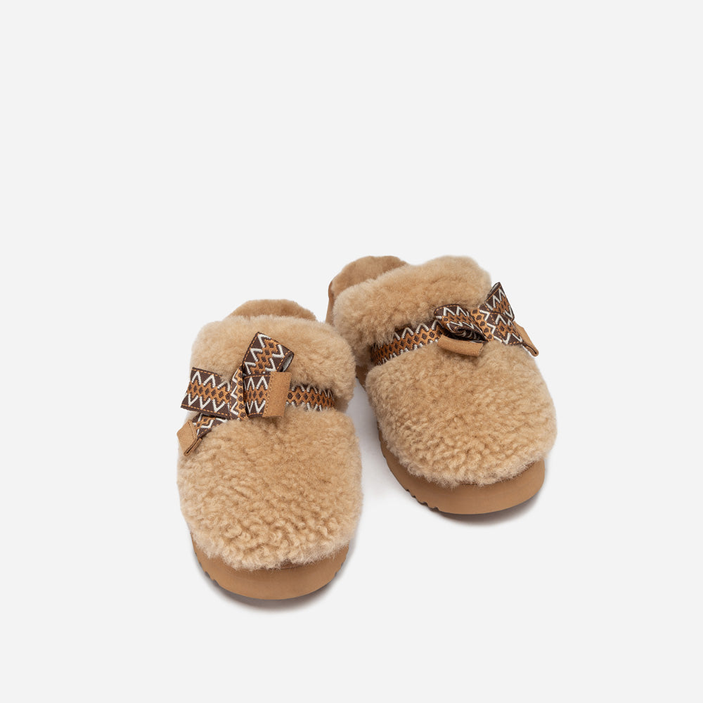 Ugg Cemila Shearling Platform Slipper-Women Slippers-PEROZ Accessories