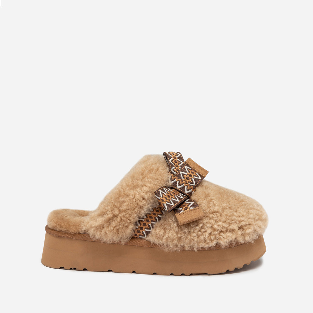 Ugg Cemila Shearling Platform Slipper-Women Slippers-PEROZ Accessories