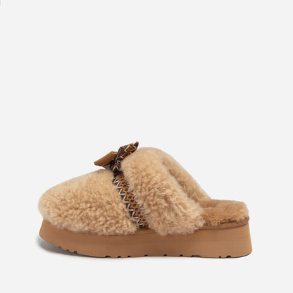 Ugg Cemila Shearling Platform Slipper-Women Slippers-PEROZ Accessories