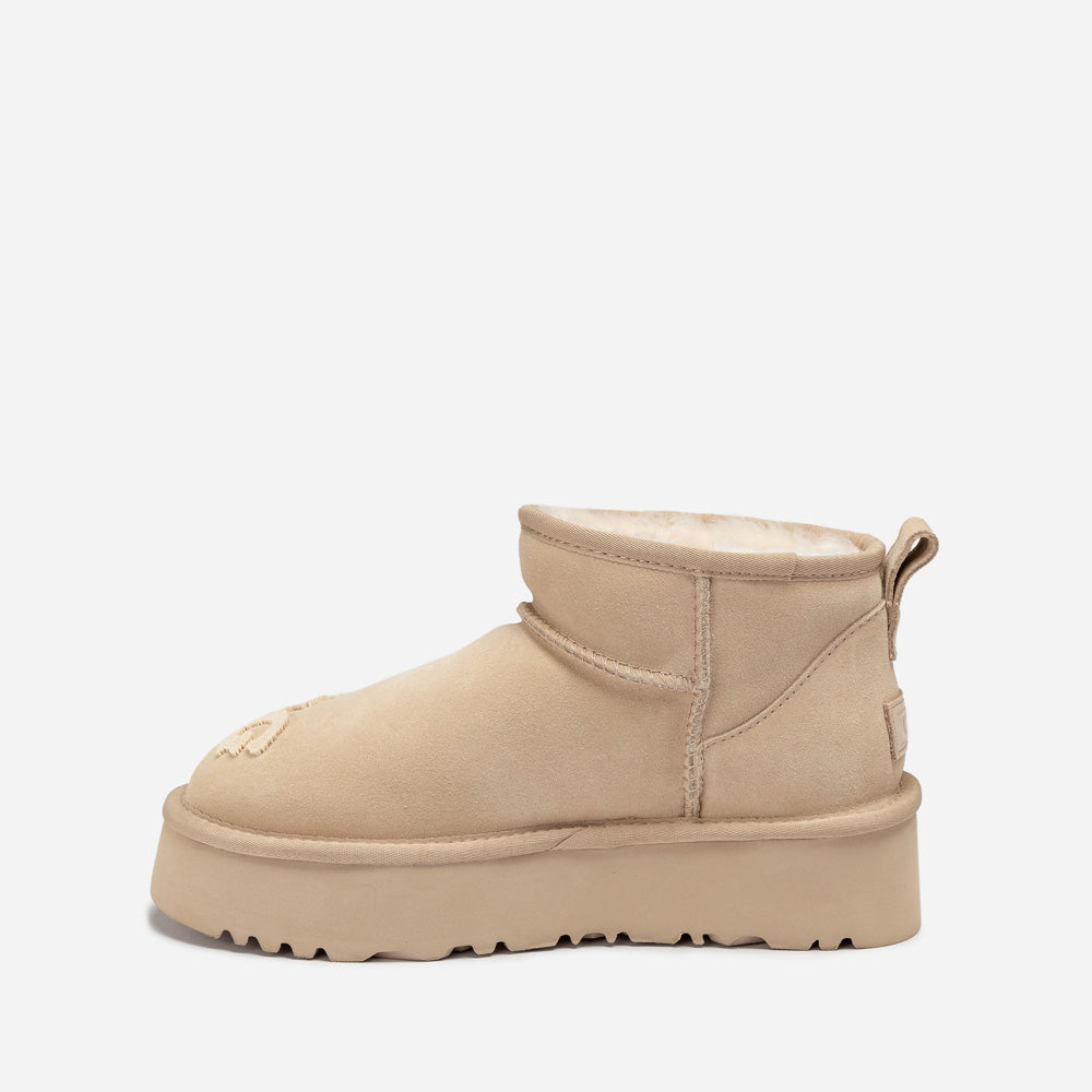 Ugg Classic Dana Emb Logo Platform Ultra Boot-Women UGG-PEROZ Accessories