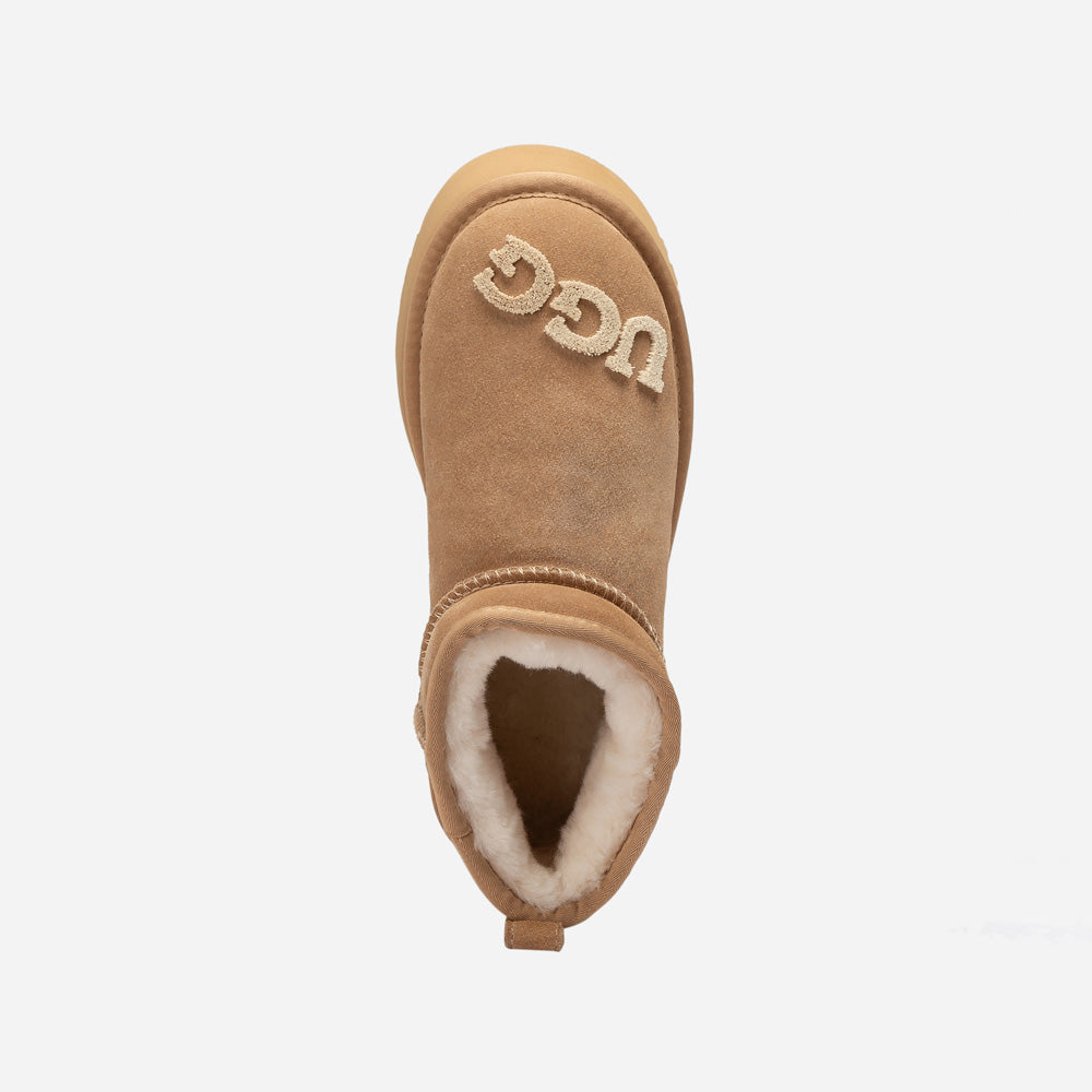 Ugg Classic Dana Emb Logo Platform Ultra Boot-Women UGG-PEROZ Accessories