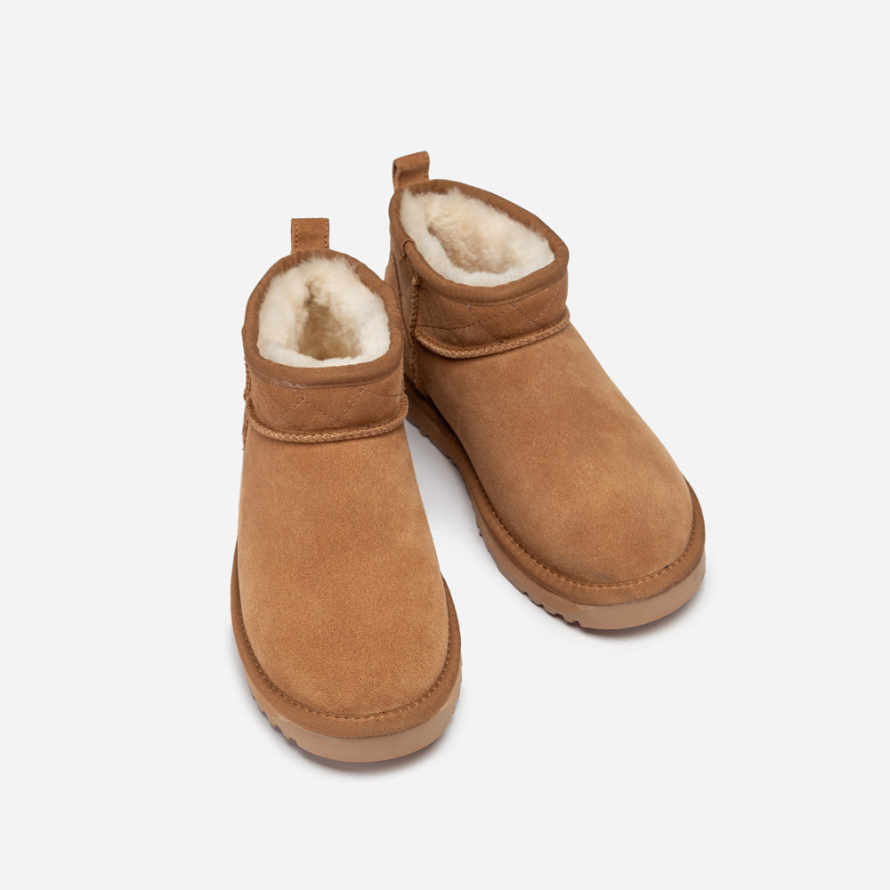 Ugg Classic Matelasse Ultra Mini Boot-Women UGG-PEROZ Accessories