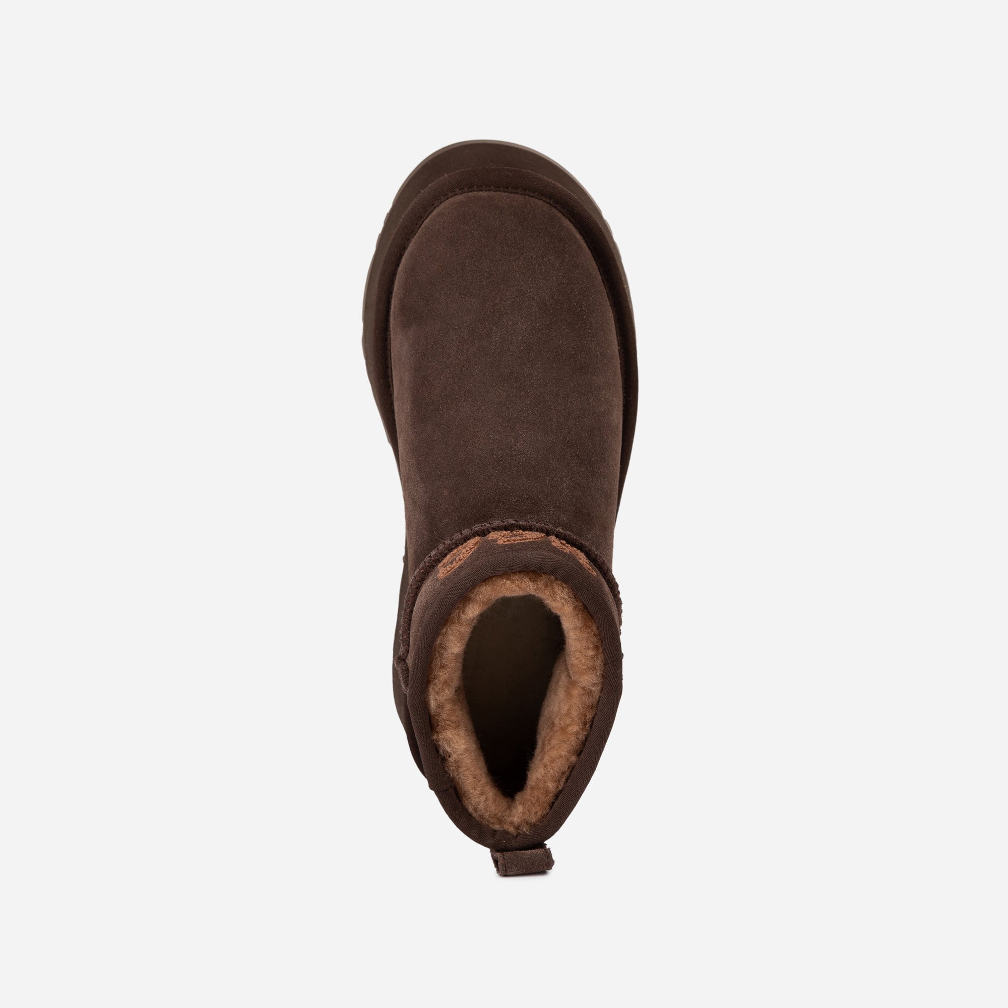 Ugg Classic Platform Knit Logo Ultra Mini Boots (Water Resistant)(4cm)-LADIES UGG-PEROZ Accessories