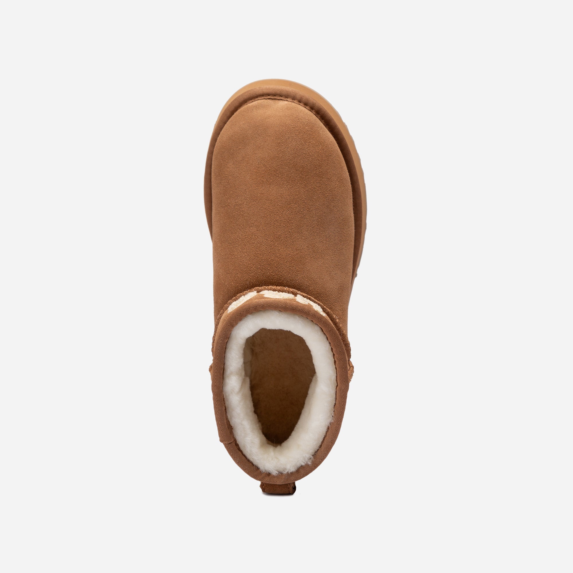 Ugg Classic Platform Knit Logo Ultra Mini Boots (Water Resistant)(4cm)-LADIES UGG-PEROZ Accessories