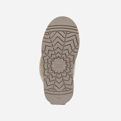 Ugg Coquette Platform Slipper (Elastic Logo &amp; Wool Strap) (Detachable Feature)-LADIES UGG-PEROZ Accessories