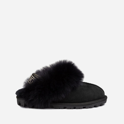 Ugg Coquette Premium Esperanza Sheepskin Slipper (Elastic Backstrap) (Detachable Feature)-LADIES UGG-PEROZ Accessories