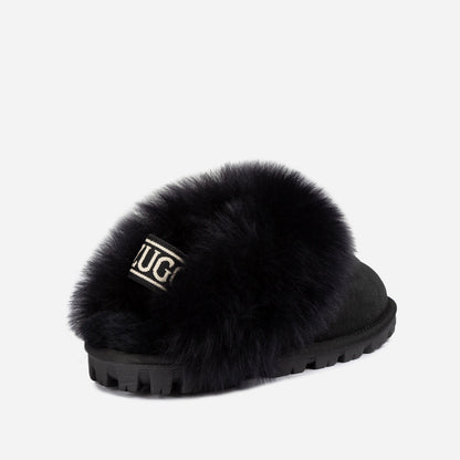Ugg Coquette Premium Esperanza Sheepskin Slipper (Elastic Backstrap) (Detachable Feature)-LADIES UGG-PEROZ Accessories